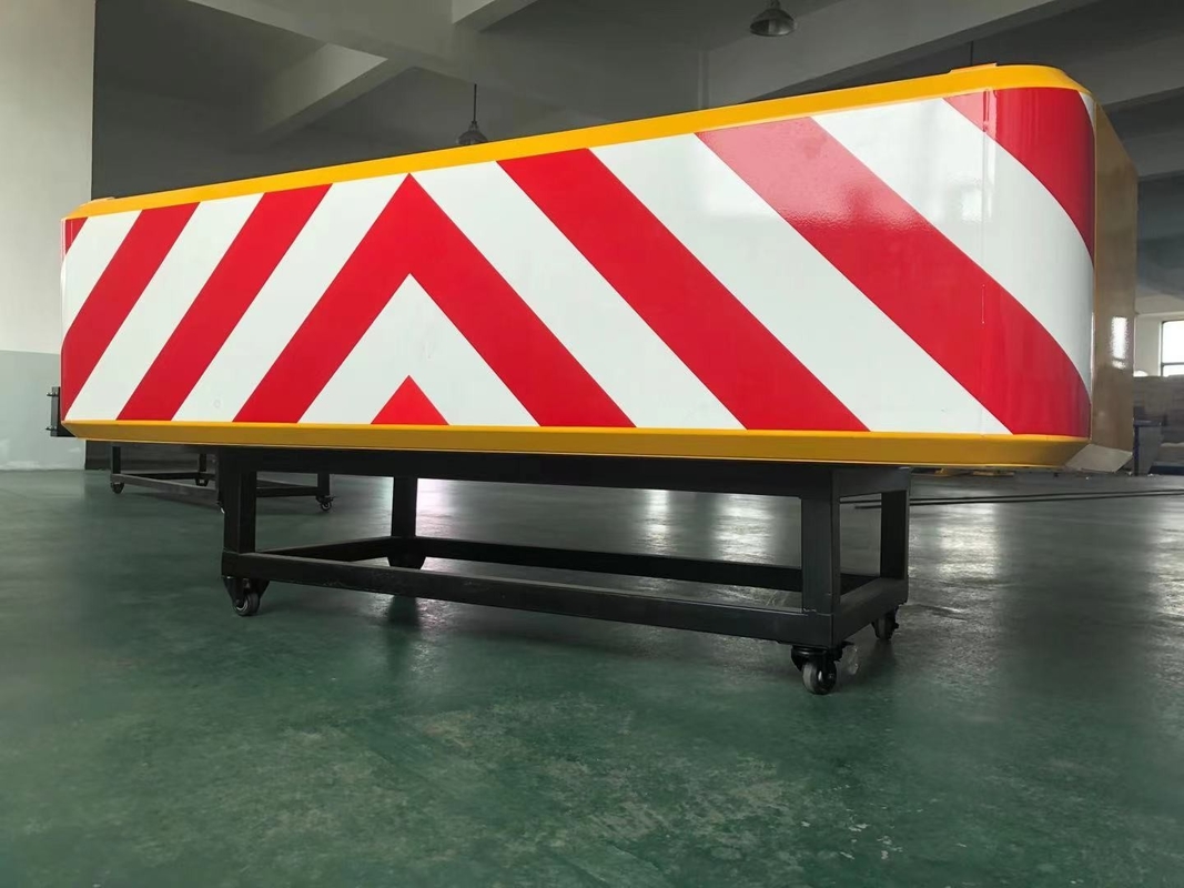 อุปกรณ์บัฟเฟอร์ชนิดคงที่ตัวป้องกันด้านหลัง HS-80W-LT Highway Crash Attenuator