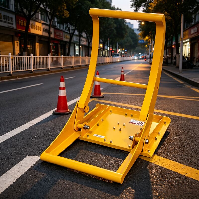 13.4kg Lightweight Portable Vehicle Barricades with Foldable Structure and Aluminum Profile Material for Urban Road Safety