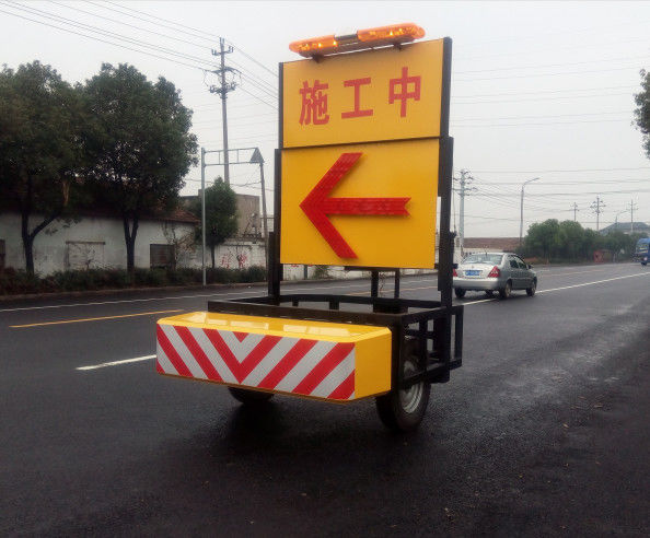 Buzzer Aluminium Traction Type Barrier Mobile Vehicle Barrier Anti Collision