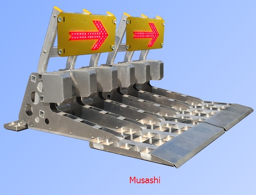 Alert Intercept Vehicle Security Barriers Assembly Disassembly Type