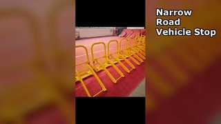 การติดตั้งแผงกั้นยานพาหนะเคลื่อนที่ MVB