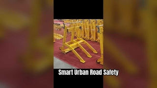 แผงกั้นรถขนาดกะทัดรัดที่ออกแบบมาสำหรับถนนในเมืองที่มีความเร็วต่ำ